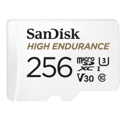 SanDisk High Endurance 256 Go MicroSDXC UHS-I Classe 10