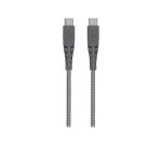 Câble téléphone portable Force Power Câble renforcé C/C 2m 3A Gris