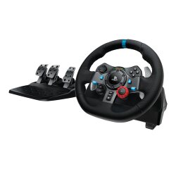 Logitech G 941-000112 accessoire de jeux vidéo Noir USB Volant + pédales Analogique PC, PlayStation 4, PlayStation 5, Playstation 3