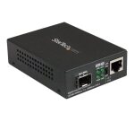 StarTech.com Convertisseur de média fibre optique Gigabit Ethernet avec slot SFP ouvert