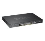 Zyxel GS1920-24HPV2 Géré Gigabit Ethernet (10/100/1000) Connexion Ethernet, supportant l'alimentation via ce port (PoE) Noir