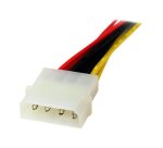 StarTech.com Câble d'Alimentation Adaptateur en Y Molex vers Double SATA - 30 cm