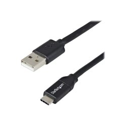 StarTech.com Lot de 10 Câbles de Charge USB-A vers USB-C de 2m, Charge et Synchronisation, 3A, USB 2.0, Certifié USB-IF - Cordon de Charge USB