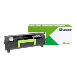 Lexmark 602XE - Extra High Yield - black - original - toner cartridge - Lexmark Corporate
