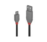 Lindy Câble USB 2.0 type A vers Micro-B, Anthra Line, 5m
