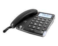 Doro Magna 4000 Téléphone analogique Identification de l'appelant Noir