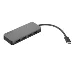 Lenovo 4X90X21427 station d'accueil USB 3.2 Gen 2 (3.1 Gen 2) Type-C Gris