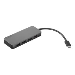 Lenovo 4X90X21427 station d'accueil USB 3.2 Gen 2 (3.1 Gen 2) Type-C Gris