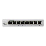 Zyxel GS1200-8 Géré Gigabit Ethernet (10/100/1000) Argent