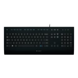 Logitech K280E Pro f/ Business clavier Bureau USB AZERTY Français Noir