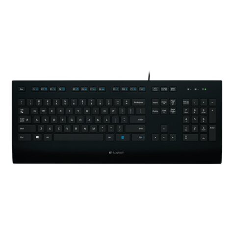 Logitech K280E Pro f/ Business clavier Bureau USB AZERTY Français Noir