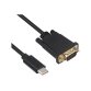 DLH DY-TU4744 câble vidéo et adaptateur 1,8 m USB Type-C VGA (D-Sub) Noir
