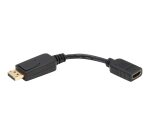 Tripp Lite P136-000 câble vidéo et adaptateur 0,15 m DisplayPort HDMI Noir