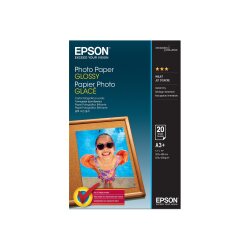 Epson - photo paper - glossy - 20 sheet(s) - A3 Plus - 200 g/m²