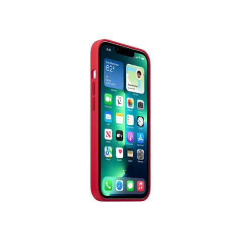 APPLE Coque iPhone Coque Silicone MagSafe iPhone13 Pro - Product Red