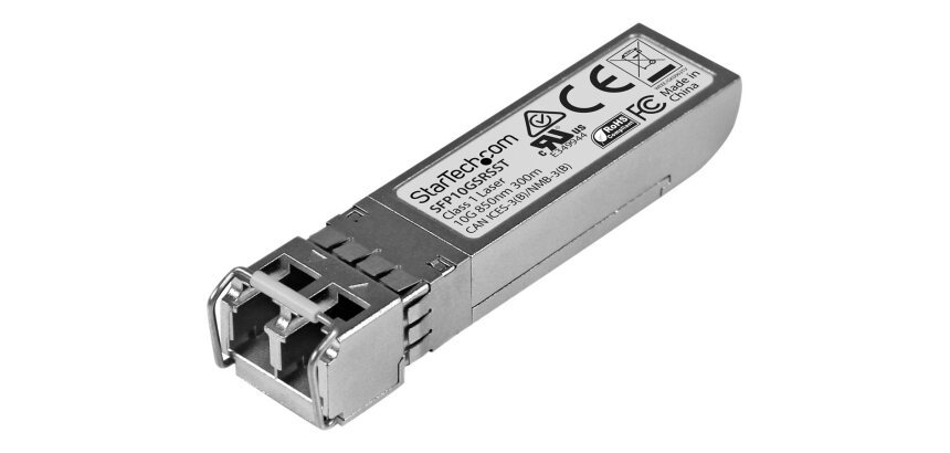 StarTech.com Module de transceiver SFP+ à fibre optique 10 Gigabit - Compatible Cisco SFP-10G-SR-S - Multimode LC avec DDM - 300 m