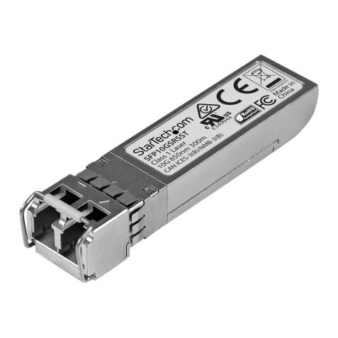 StarTech.com Module de transceiver SFP+ à fibre optique 10 Gigabit - Compatible Cisco SFP-10G-SR-S - Multimode LC avec DDM - 300 m