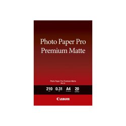 Canon Papier photo A4 Premium Mat PM-101 - 20 feuilles