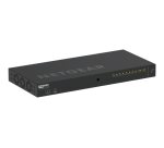 NETGEAR GSM4212PX Géré L2/L3 Gigabit Ethernet (10/100/1000) Connexion Ethernet, supportant l'alimentation via ce port (PoE) 1U Noir