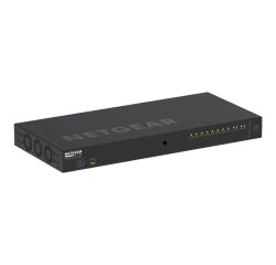 NETGEAR GSM4212PX Géré L2/L3 Gigabit Ethernet (10/100/1000) Connexion Ethernet, supportant l'alimentation via ce port (PoE) 1U Noir