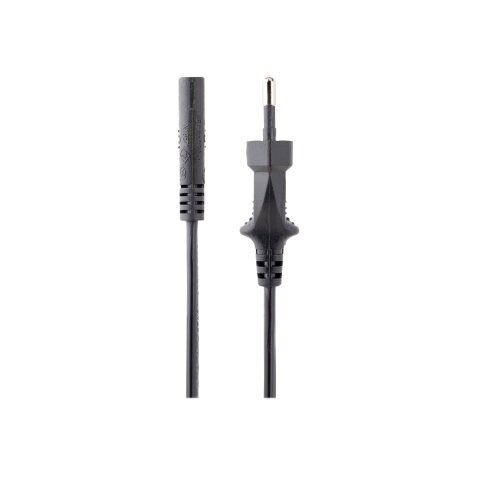 StarTech.com Câble d'Alimentation pour Ordinateur Portable de 3m - Prise EU vers Connecteur C7, 2,5A 250V, 18AWG - Câble d'Alimentation pour Imprimante - Cordon Alimentation PC Portable