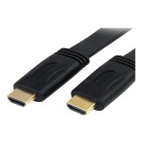 StarTech.com Câble plat - HDMI vers HDMI avec Ethernet - Ultra HD 4k x 2k - 1,8 m