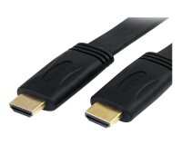 StarTech.com Câble plat - HDMI vers HDMI avec Ethernet - Ultra HD 4k x 2k - 1,8 m