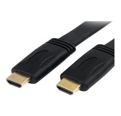 StarTech.com Câble plat - HDMI vers HDMI avec Ethernet - Ultra HD 4k x 2k - 1,8 m
