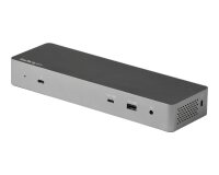 StarTech.com Station d'Accueil USB C pour Macbook Pro/Air-M1/M2/M3/M4, Compatible TB, HDMI/Port d'Affichage, Double 4K 60Hz/Simple 8K, Station d'Accueil pour PC USB-C, 96W Power Delivery, USB 10Gbps