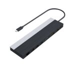 DLH Station d'accueil USB-C 4K triple affichage (DP / HDMI / VGA)