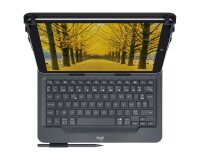 Logitech Universal Folio avec clavier intégré pour les tablettes Apple, Android et Windows 9 à 10 pouces