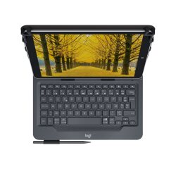 Logitech Universal Folio avec clavier intégré pour les tablettes Apple, Android et Windows 9 à 10 pouces