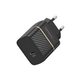 OtterBox EU Wall Charger 30W GaN - 1X USB-C 30W USB-PD, noir