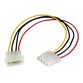 StarTech.com Câble d'Extension Alimentation Molex LP4 30 cm - Rallonge de Câble LP4 - Mâle vers Femelle