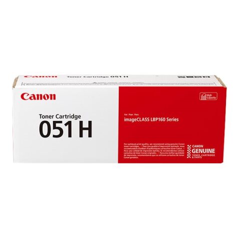 Canon 051 H - High Capacity - black - original - toner cartridge