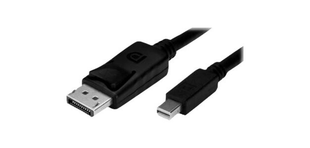 MCL MC395E-2M câble DisplayPort Mini DisplayPort Noir