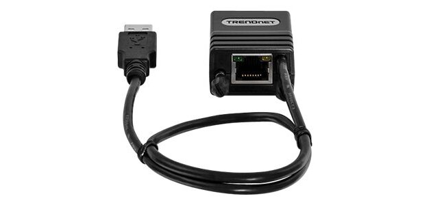 Trendnet TK-CAT5U adaptateur graphique USB Noir