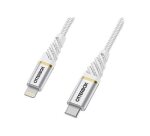 OtterBox Premium Cable USB C-Lightning 1M USB-PD, Cloud Sky White