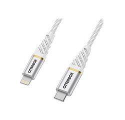 OtterBox Premium Cable USB C-Lightning 1M USB-PD, Cloud Sky White