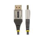 StarTech.com Câble DisplayPort 1.4 Certifié VESA 4m - 8K 60Hz HDR10 - Vidéo Ultra HD 4K 120Hz - Cordon Moniteur/Écran DP 1.4 - Câble DisplayPort vers DisplayPort - M/M