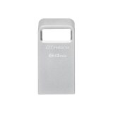 Kingston Technology DataTraveler 64 Go Micro 200 Mo/s Metal USB 3.2 Gen 1