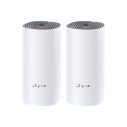 TP-Link Deco E4 (2-pack) Bi-bande (2,4 GHz / 5 GHz) Wi-Fi 5 (802.11ac) Blanc, Gris Interne