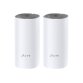 TP-Link Deco E4 (2-pack) Bi-bande (2,4 GHz / 5 GHz) Wi-Fi 5 (802.11ac) Blanc, Gris Interne