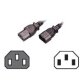 MCL Cable Electric male/female 2m Noir