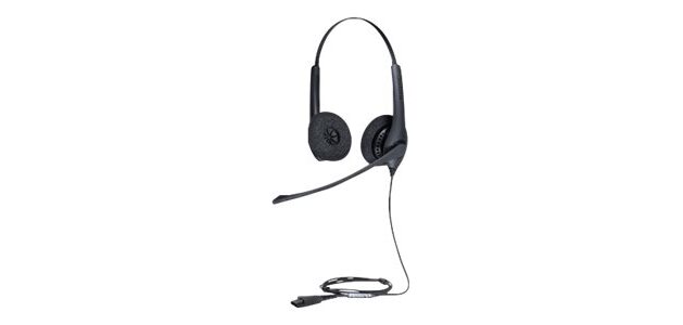 Jabra Biz 1500 Casque Avec fil Arceau Bureau/Centre d'appels Bluetooth Noir