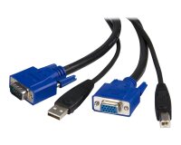 StarTech.com Câble pour switch KVM USB VGA de 3 m