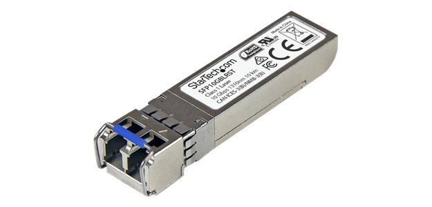 StarTech.com Module de transceiver SFP+ 10GBASE-LR à fibre optique 10 Gigabit - Conforme aux normes MSA - Monomode LC - 10 km