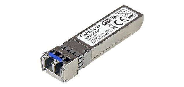 StarTech.com Module de transceiver SFP+ 10GBASE-LR à fibre optique 10 Gigabit - Conforme aux normes MSA - Monomode LC - 10 km