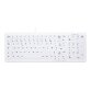 CHERRY AK-C7000 clavier Médical USB AZERTY Français Blanc