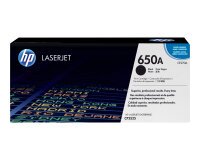 HP 650A - zwart - origineel - LaserJet - tonercartridge (CE270A)